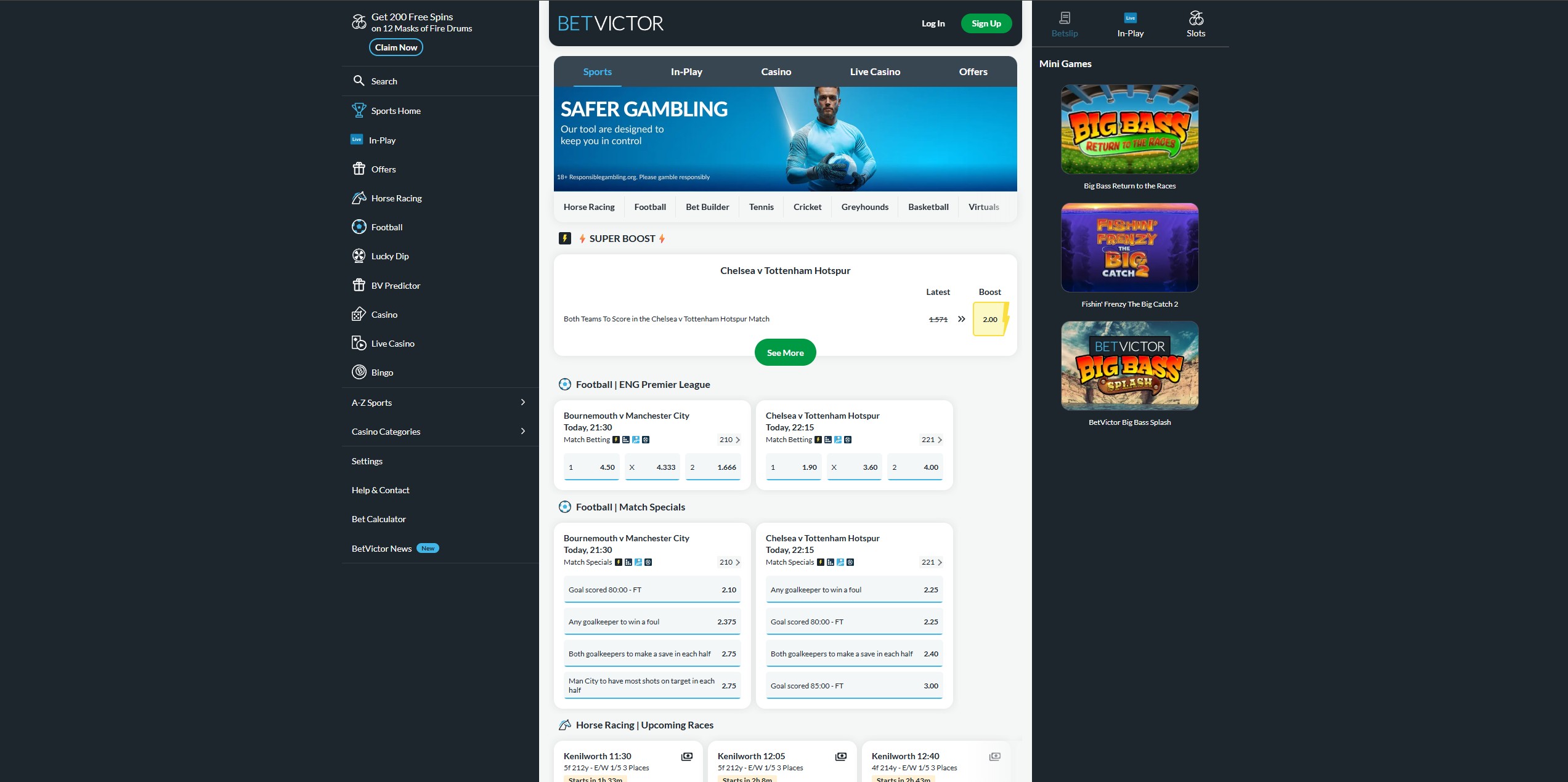 BetVictor screenshot 1